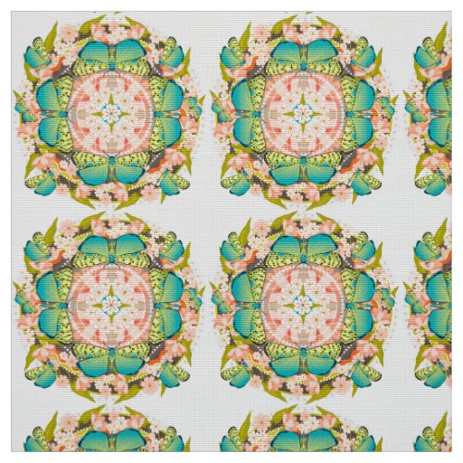 Butterfly Garden Fabric