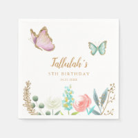 Butterfly Garden Girl Birthday Party