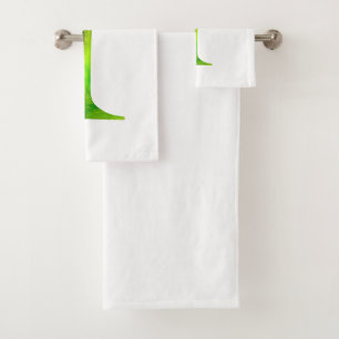 Butterfly Garden Martini Pop Art Bathroom Towels
