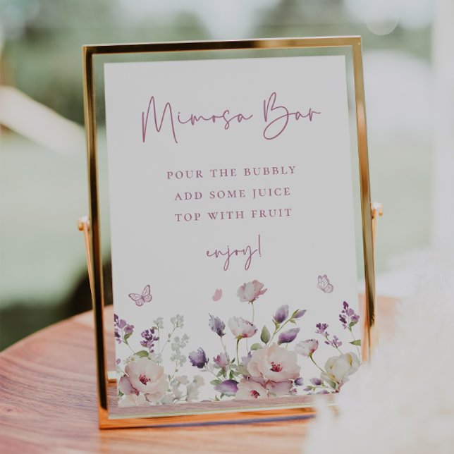 Butterfly Garden Mimosa Bar Sign (Creator Uploaded)