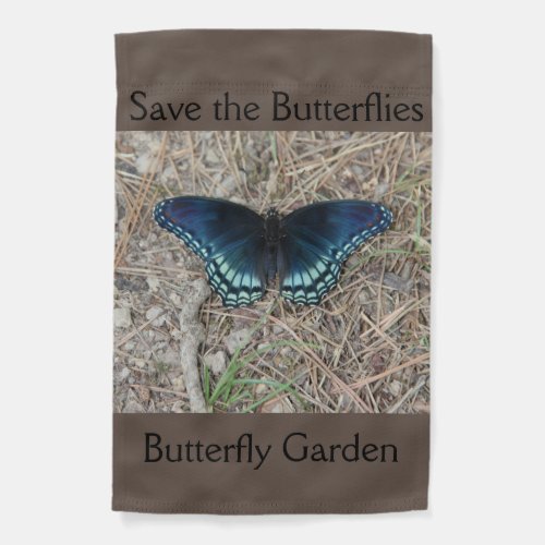 Butterfly Garden North  South Sign