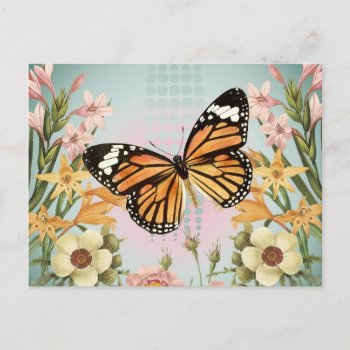 Butterfly Garden-postcard Postcard by GIFTSBYHEATHERMYERS at Zazzle