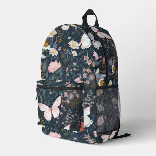 Butterfly Garden Printed Backpack