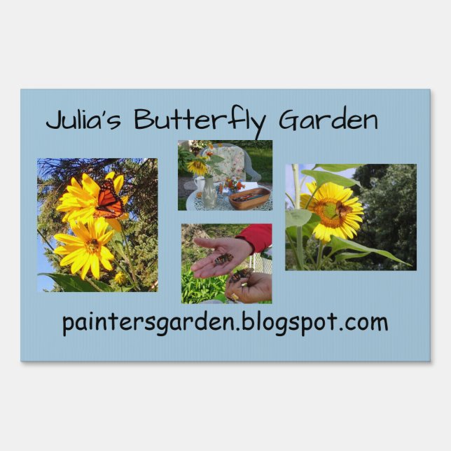 Butterfly Garden Sign (Front)