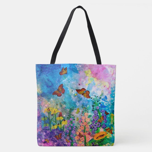 Butterfly Garden Tote (Front)
