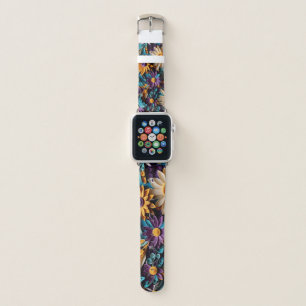 Butterfly Garden Watch Band