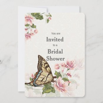 Butterfly Garden Wedding Invitation by SpiceTree_Weddings at Zazzle