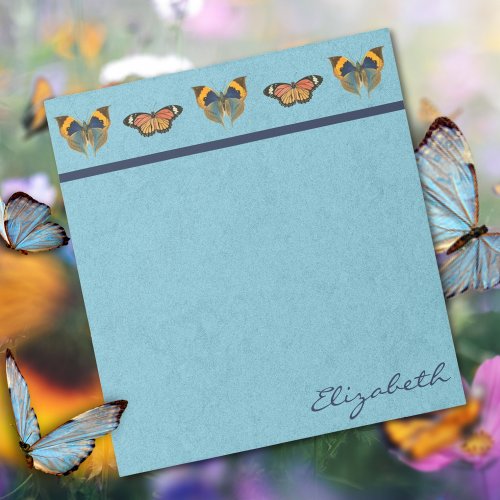 Butterfly Gathering Notepad