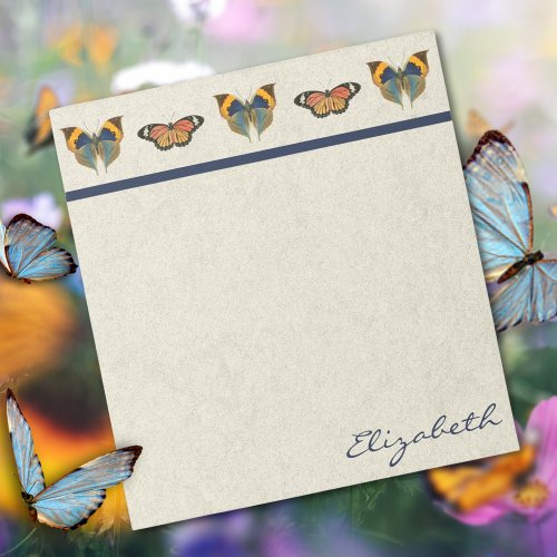 Butterfly Gathering Notepad