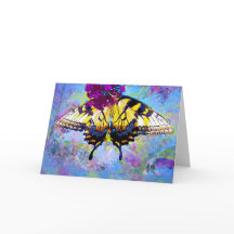 Butterfly Get Well Soon Card