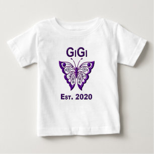 Butterfly Gigi “Est 2020” Baby T-Shirt