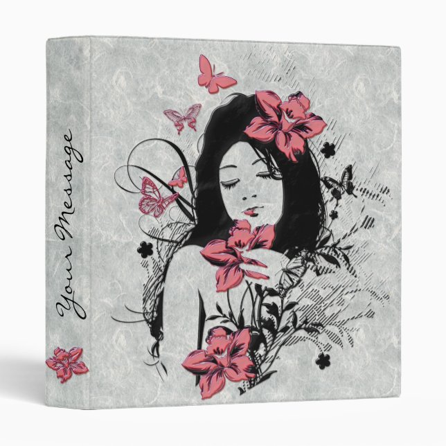 Butterfly Girl 3 Binder (Front/Spine)