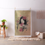 Butterfly Girl 3 Options Custom Fabric