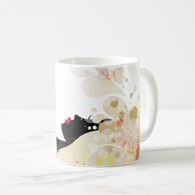 Butterfly Girl 6A Mugs (Front Right)