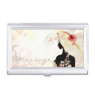 Butterfly Girl 6A Options Case For Business Cards