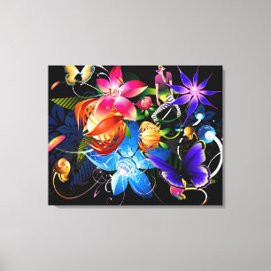 Butterfly Girl Canvas