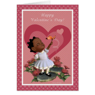 African American Valentines Day Greeting Cards | Zazzle
