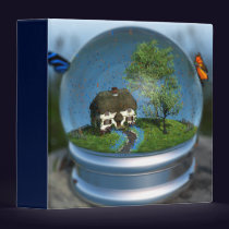Butterfly Globe Binder
