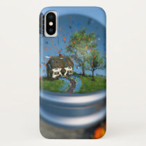 Butterfly Globe iPhone Case