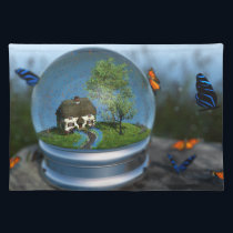 Butterfly Globe Placemat