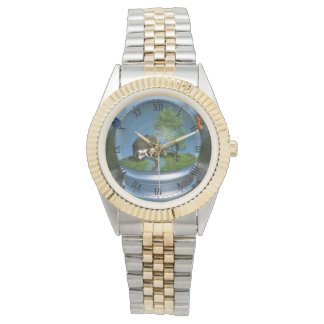 Butterfly Globe Watch