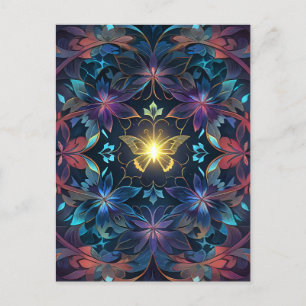 Butterfly Glow Postcard