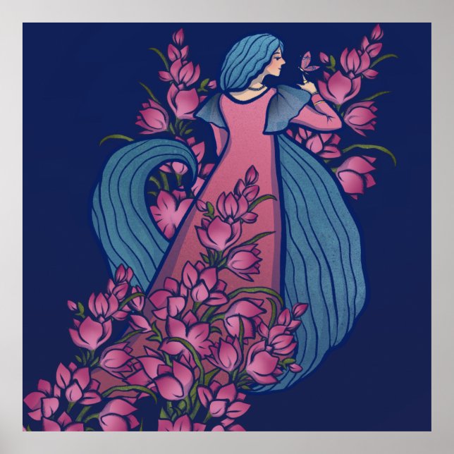Butterfly Goddess Poster (Front)