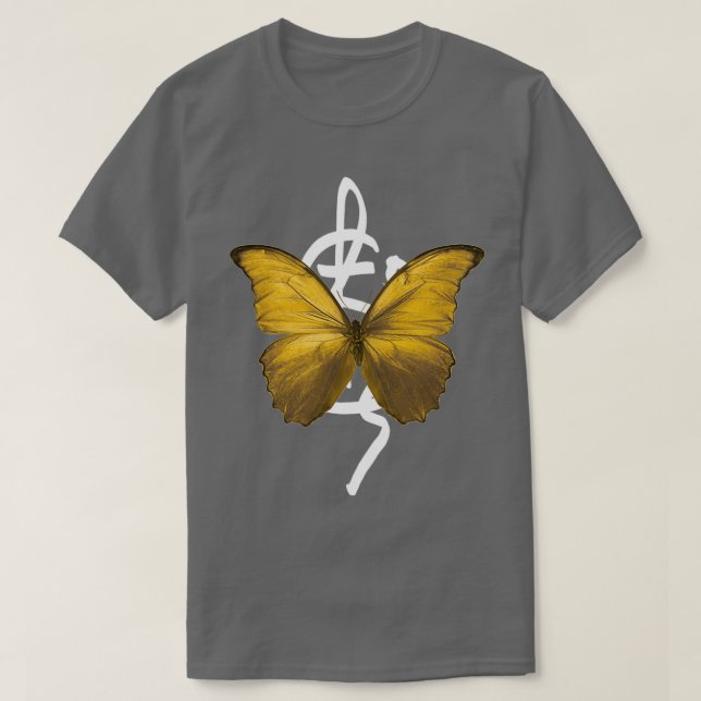 Butterfly gold be transformed T-Shirt (Design Front)