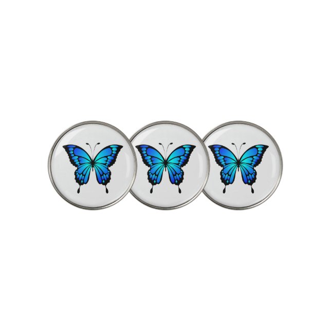 Butterfly Golf Ball Marker (3 Up)