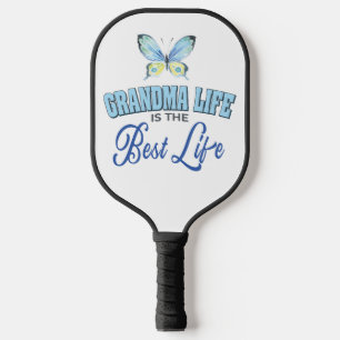 Butterfly Grandma  Pickleball Paddle