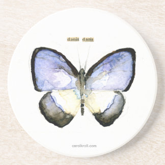 Butterfly: Green-Banded Blue Drink Coaster