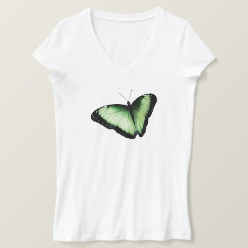 Butterfly _ Green T_Shirt