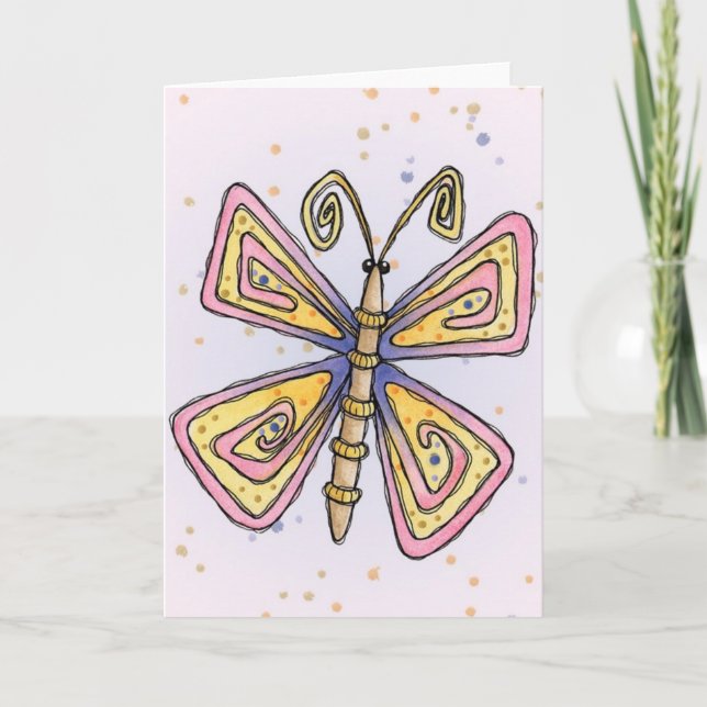 Butterfly - Greeting Card (Front)