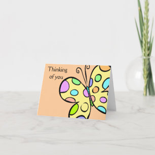 Butterfly Greetings Card