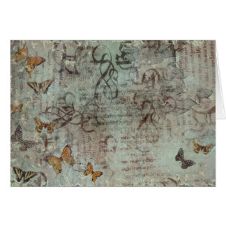 Butterfly Grunge. Cards