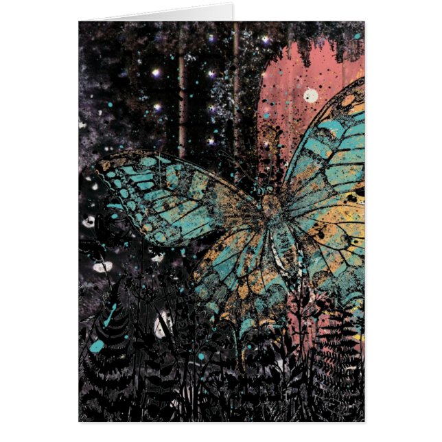 Butterfly Grunge Cards (Front)