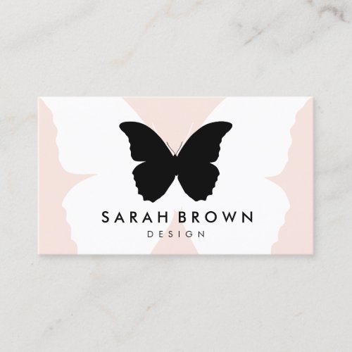 Butterfly Hair Stylist Business Card