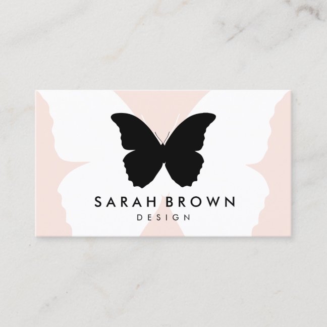 Butterfly Hair Stylist Business Card
