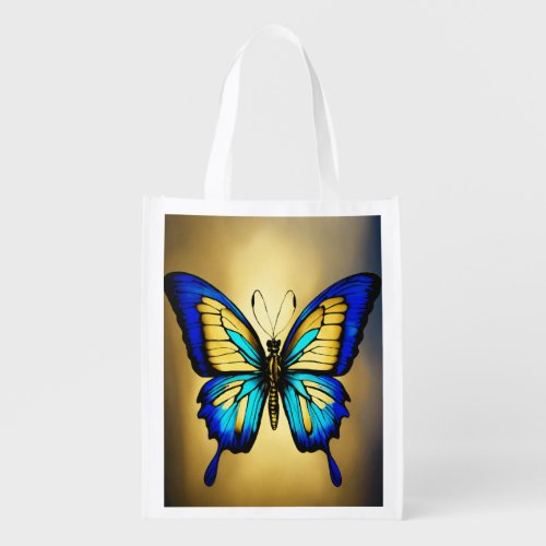 Butterfly handbag  grocery bag