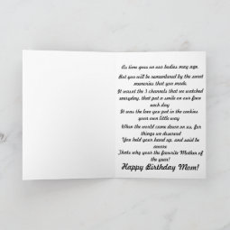 Butterfly Happy Birthday Mom Card | Zazzle