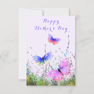 Butterfly Happy Mother's Day Card