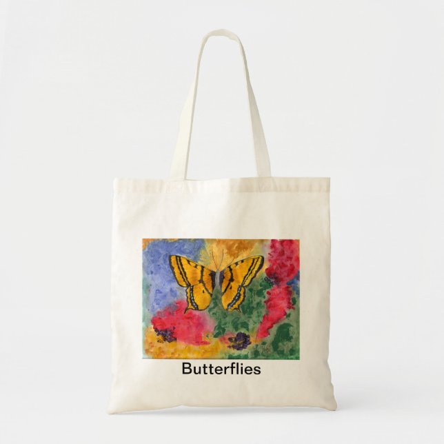 Butterfly Harmony Tote Bag (Front)