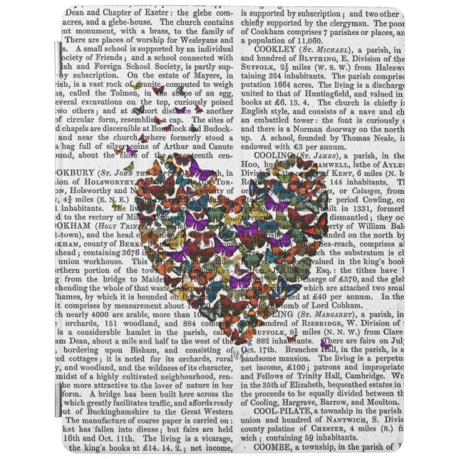 Butterfly Heart iPad Air Cover (Front)
