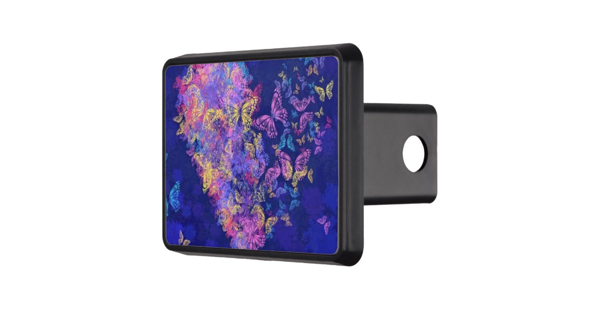 Butterfly Heart - Love Hitch Cover | Zazzle