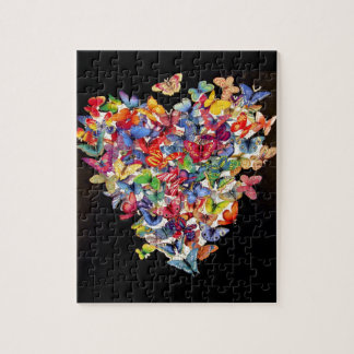 Butterfly Heart Puzzle