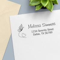 Butterfly Heart Return Address
