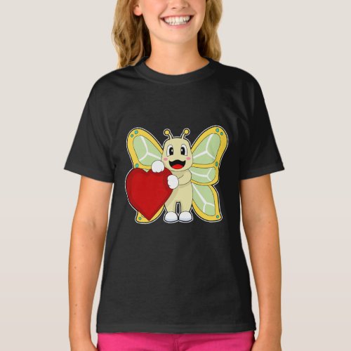 Butterfly Heart T_Shirt