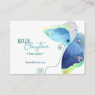 Butterfly Heaven Hair Stylist Business Card