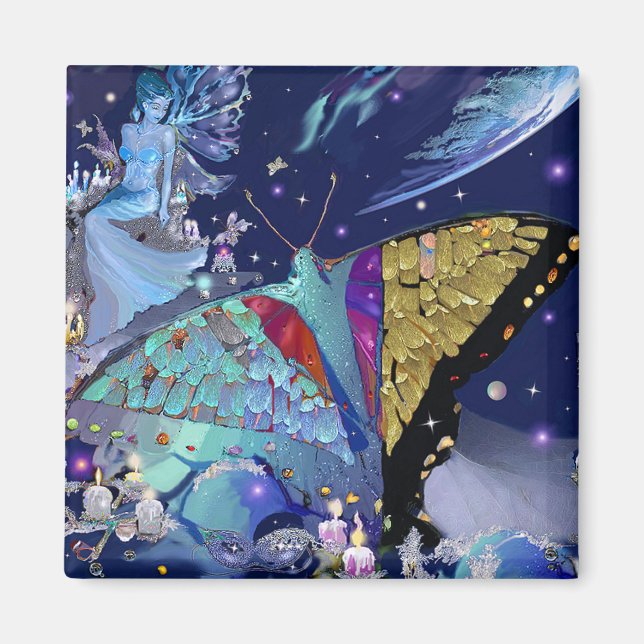 Butterfly Heaven Magnet (Front)