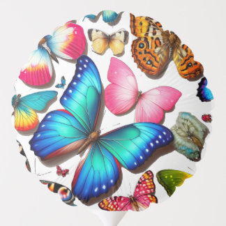 Butterfly helium balloon